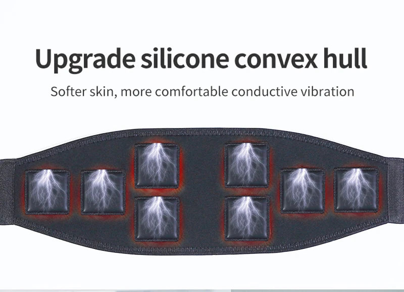 Balance-Peak EMS BODYFIT
Muscle Stimulator Abs Trainer Abdominal Muscle Toner Electronic Toning Belts Fitness Massage Slimming Device USB Recharge